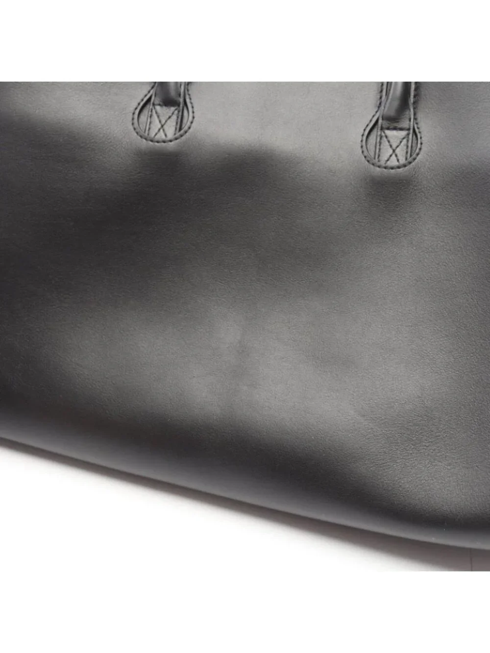 Balenciaga Tote Bag Bel Air Black Leather Carryall